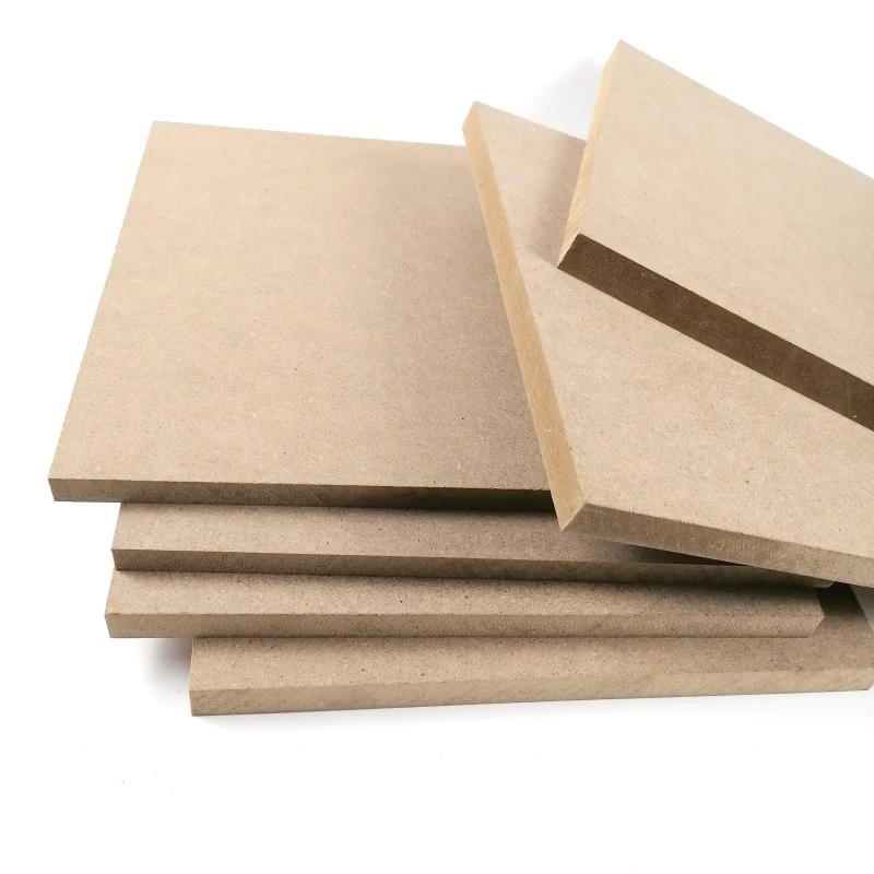Environmentally Friendly E0 Grade MDF Flat Furniture Substrate factory